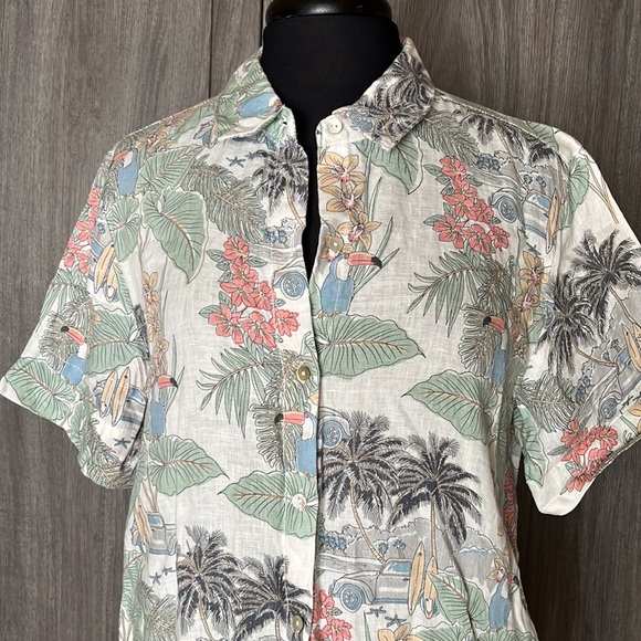 C&C California Linen Dress - Picture 2 of 12